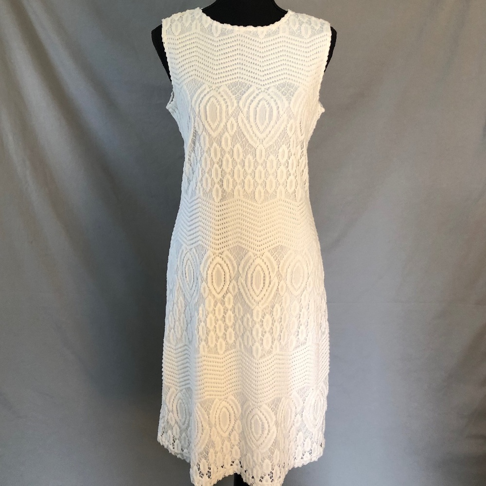 White Lacy Summer Dress